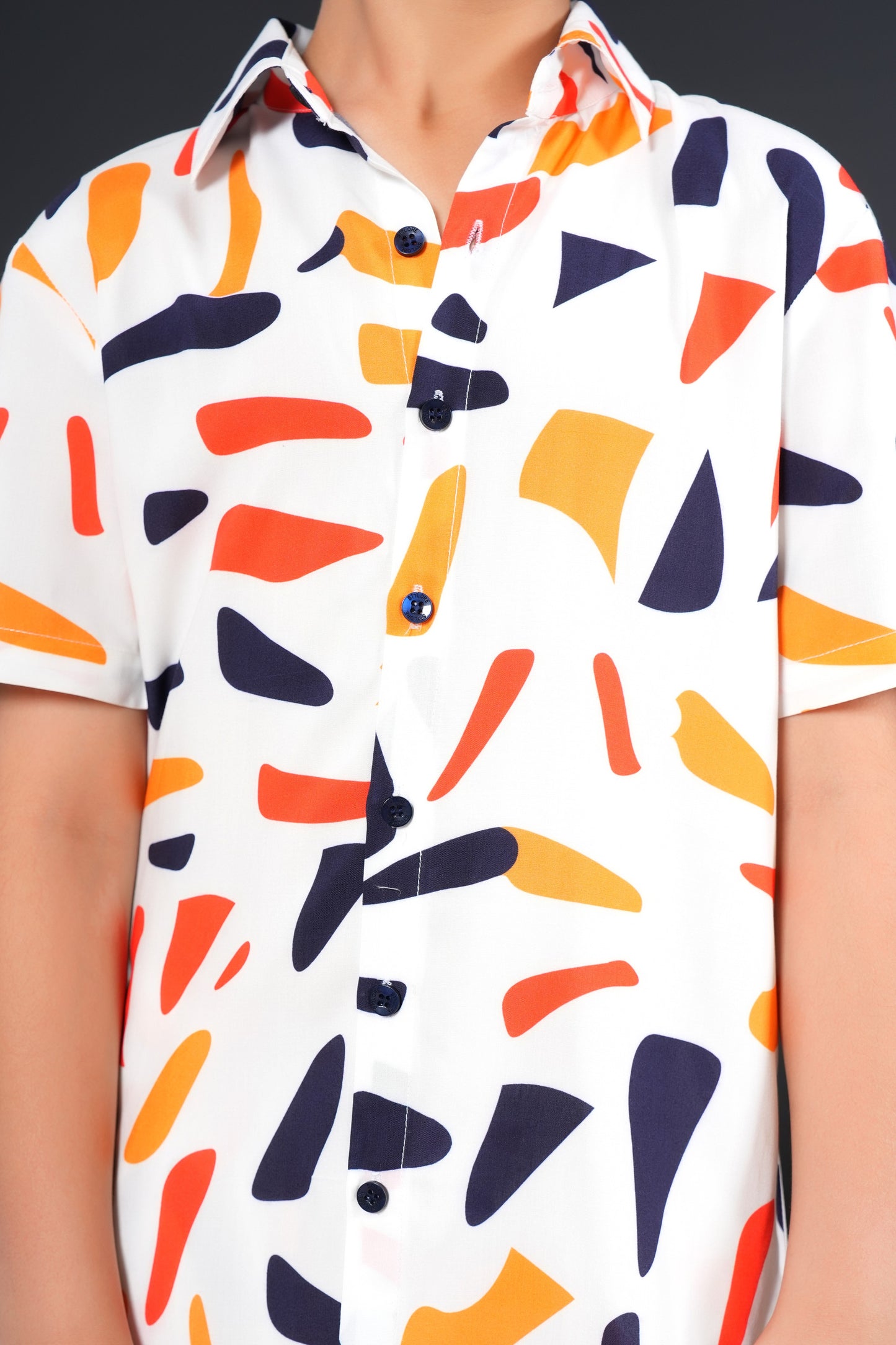 Boys' Tropical Viscose Co-Ord Set – Matching Summer Resort Outfit