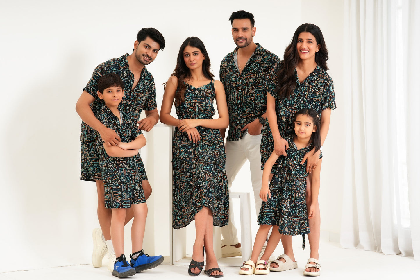 Group Resortwear Combo – Matching Tropical Looks