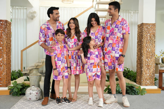 Group Matching Flamingo Outfits – Coordinated Beachwear for Friends & Family