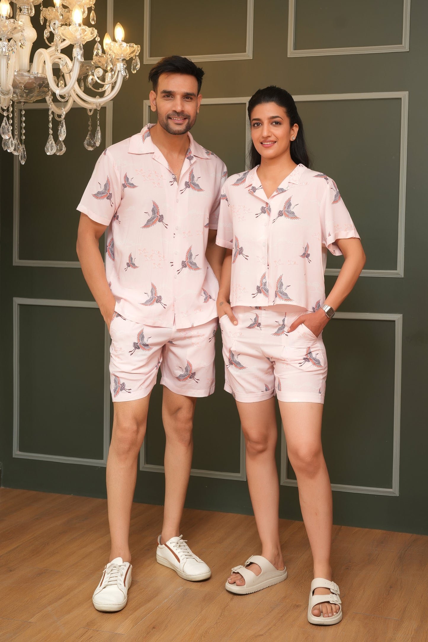 Couple Twinning Outfits – Lightweight Tropical Cruise Wear