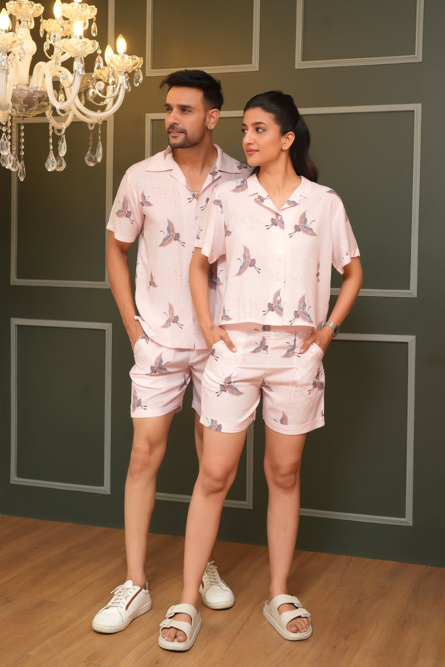 Couple Twinning Outfits – Lightweight Tropical Cruise Wear
