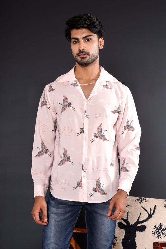 Men’s Full Sleeve Tropical Shirt – Cruise & Resort Wear