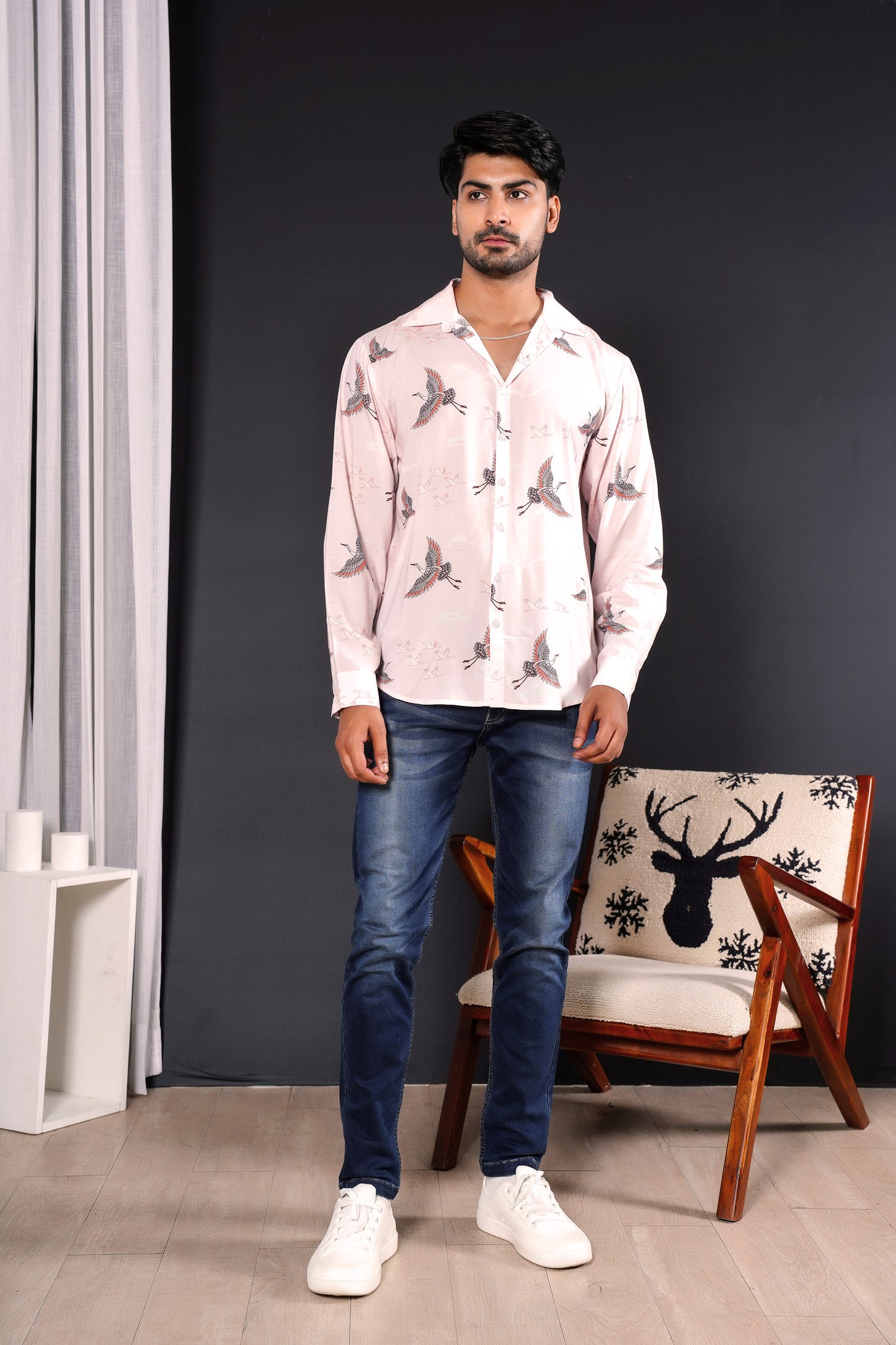 Men’s Full Sleeve Tropical Shirt – Cruise & Resort Wear