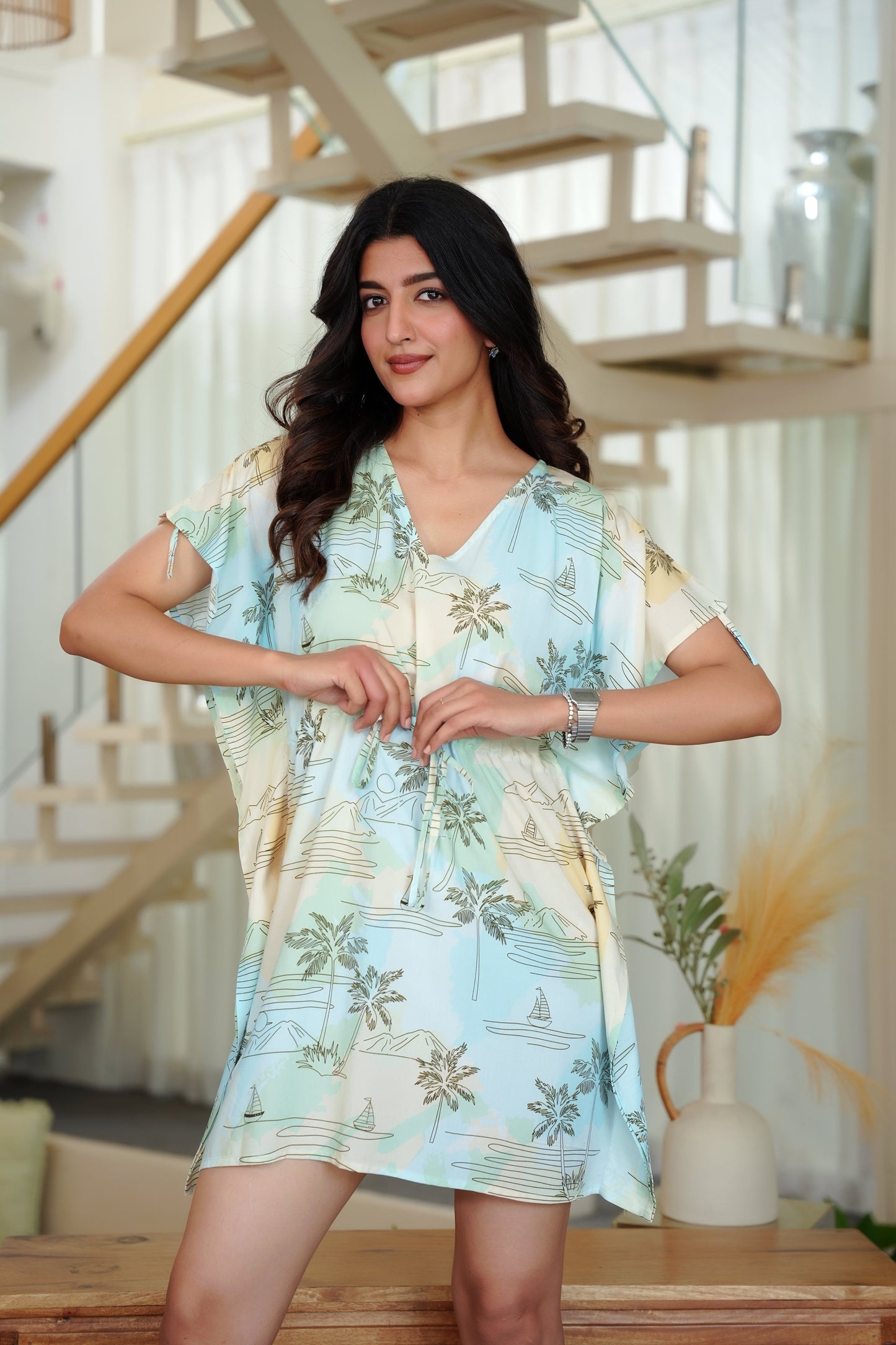 Women’s Kaftan Dress – Elegant Summer Resort Outfit