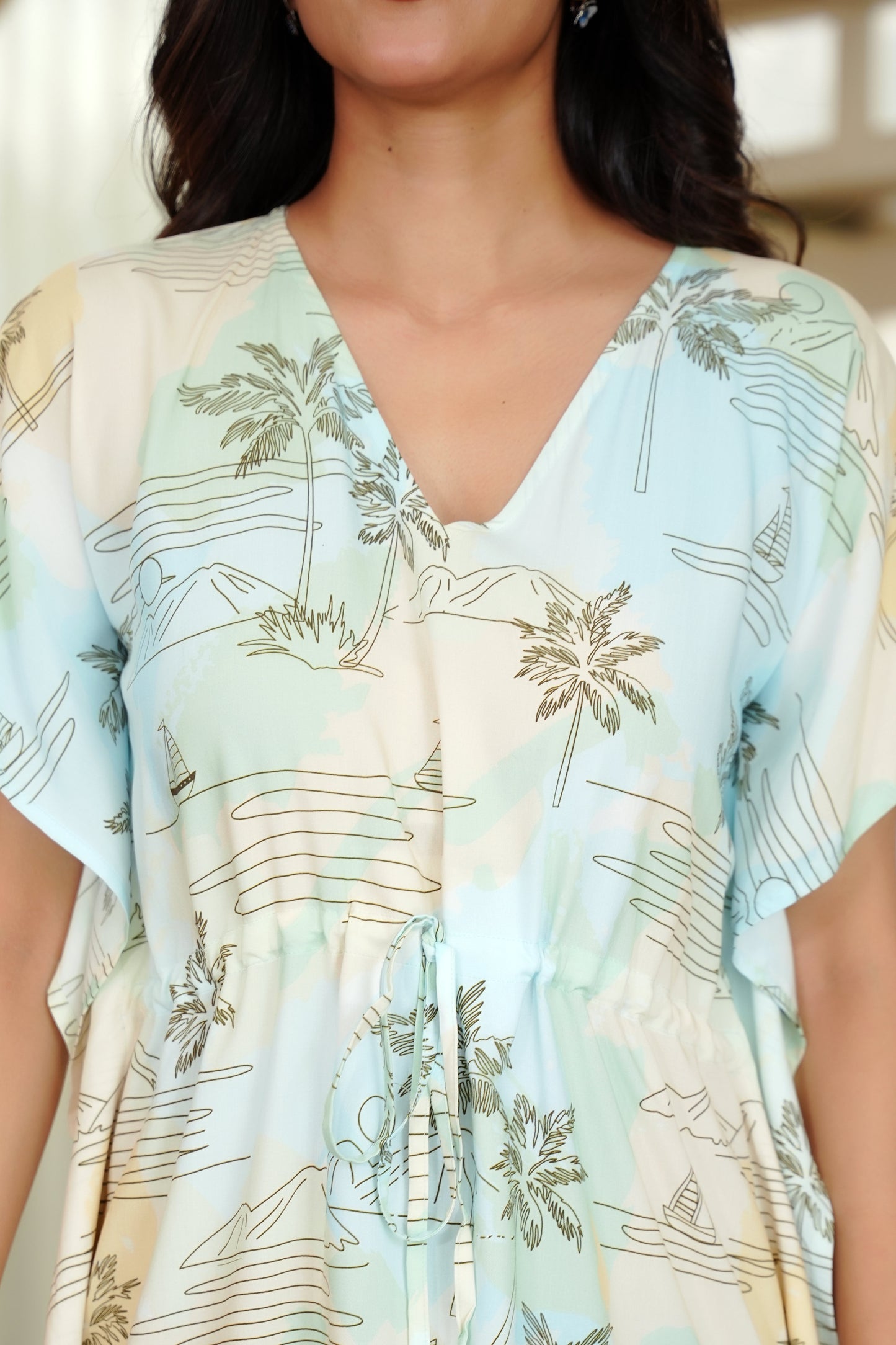 Women’s Kaftan Dress – Elegant Summer Resort Outfit