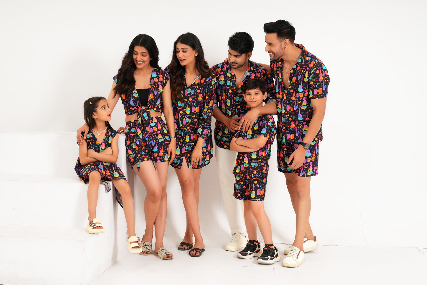 Group Resortwear Combo – Matching Tropical Looks