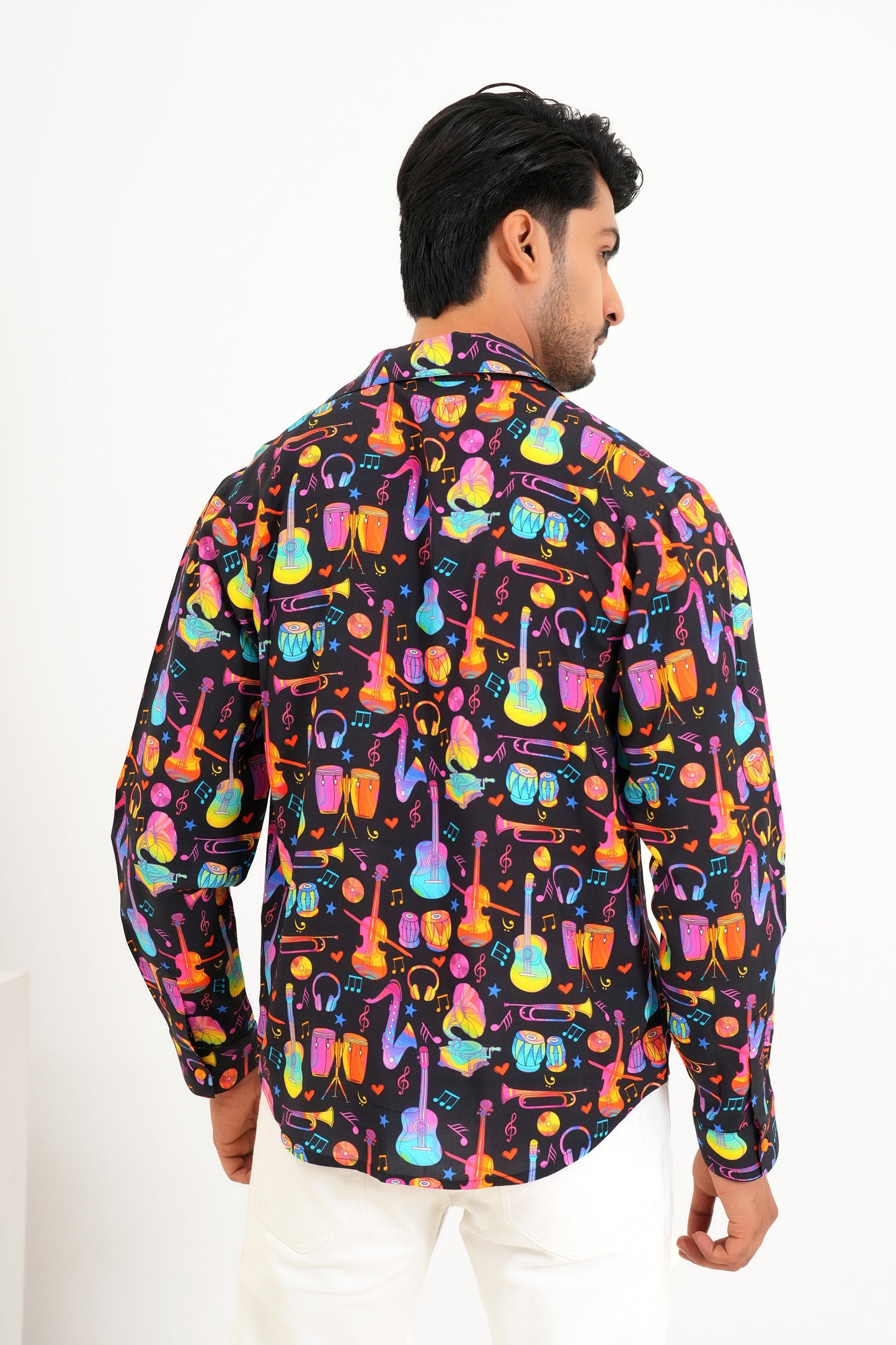 Men’S Full Sleeve Printed Shirt – Everyday Style
