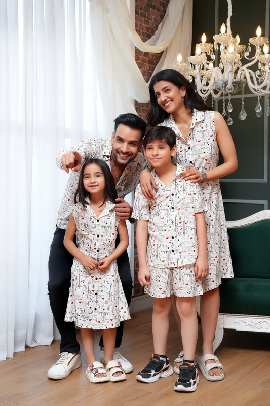 Group Printed Outfit Combo – Coordinated Vacation Wear