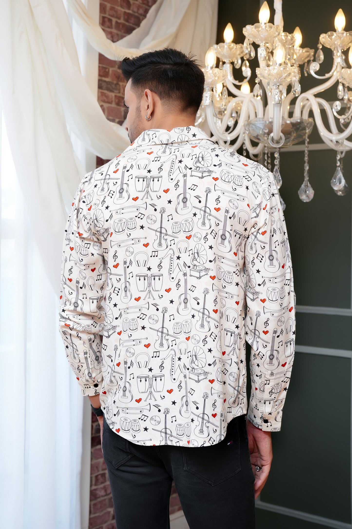 Men’S Printed Shirt – Full Sleeve Casual Wear For Travel & Vacations