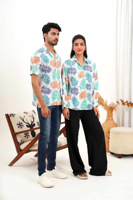 Matching Outfits for Couples – Tropical Cruise & Party Collection