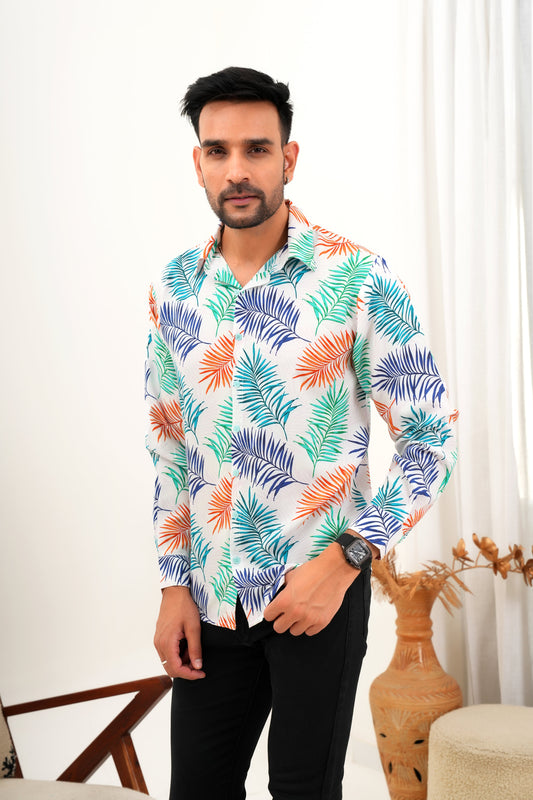 Men’s Full Sleeve Shirt – Smart & Breathable Beachwear