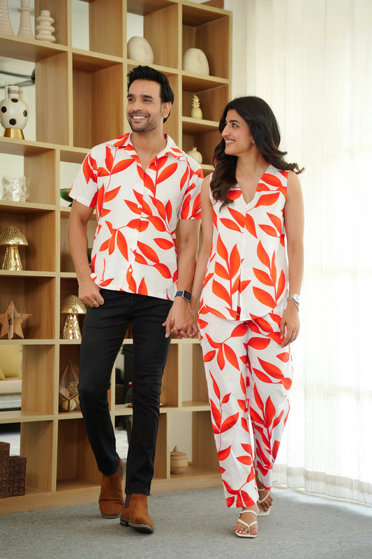 His and Her Matching Dresses – Resort Wear for Honeymoon Anniversary and Cruise