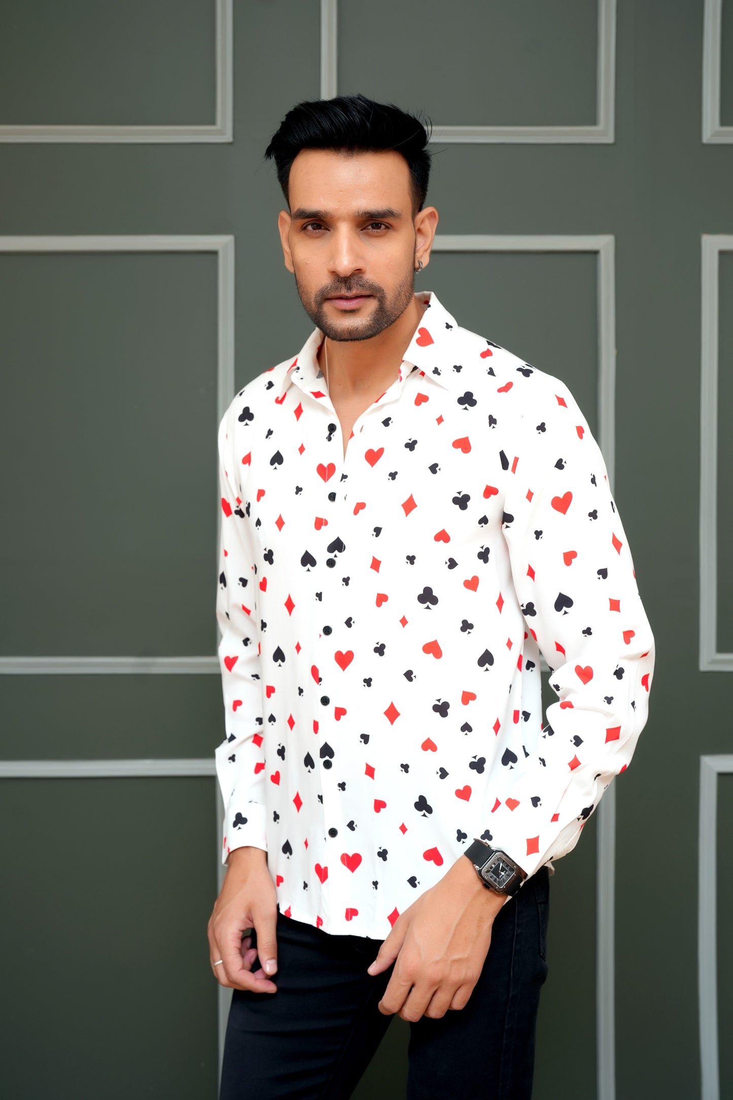 Men’s Full Sleeve Printed Shirt – Everyday Style
