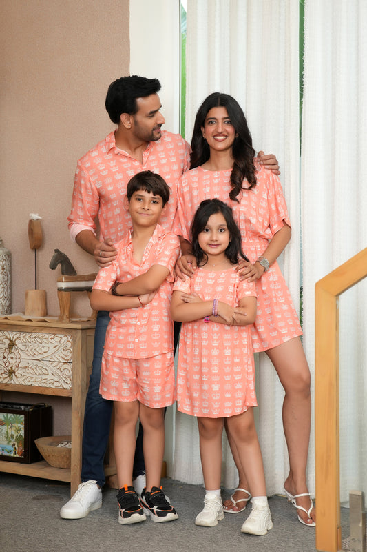 Family Matching Outfit Set – Vacation and Birthday Combo