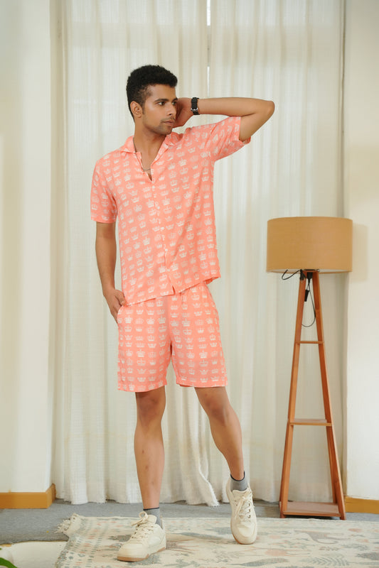 Mens Co Ord Set – Beach and Pool Party Vacation Wear