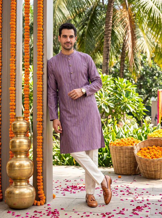 Men’s Cotton Kurta – Ethnic & Special Occasion Wear