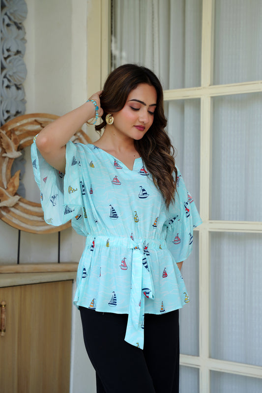 Women Top – Elegant Resort Wear for Honeymoon and Dinner