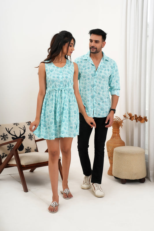 Tropical Couple Matching Set – Summer Co-Ords