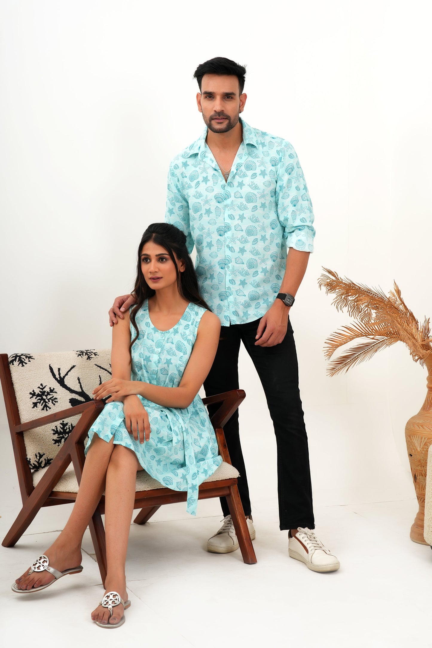 Tropical Couple Matching Set – Summer Co-Ords