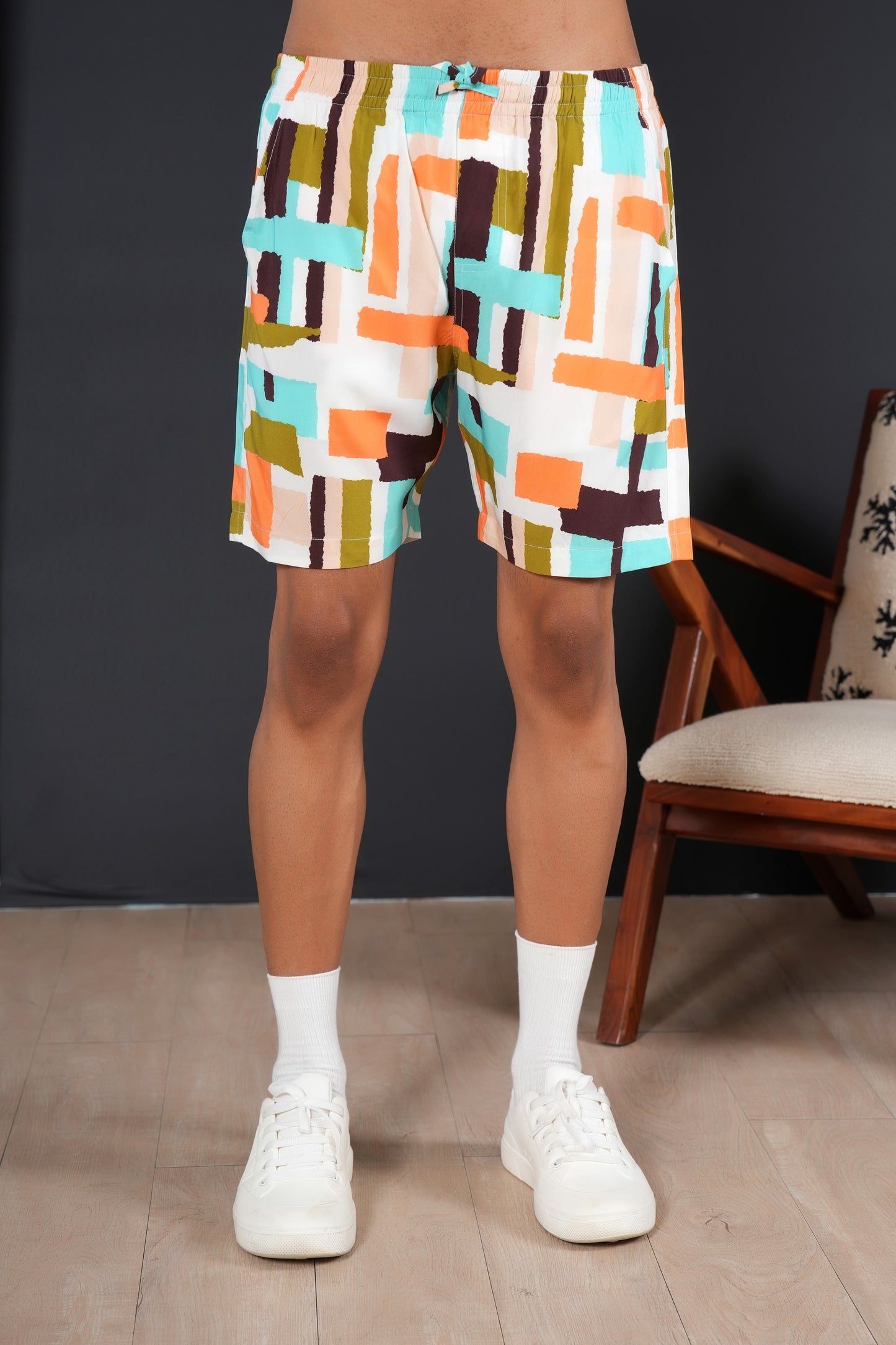 Men’s Printed Shorts – Lightweight Casual Summer Bottoms
