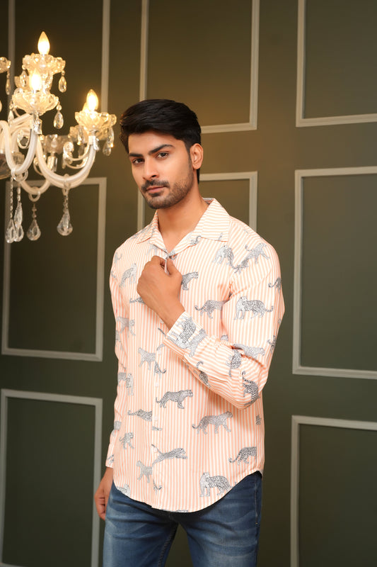 Full Sleeve Shirt for Men – Lightweight Tropical Cruise Style