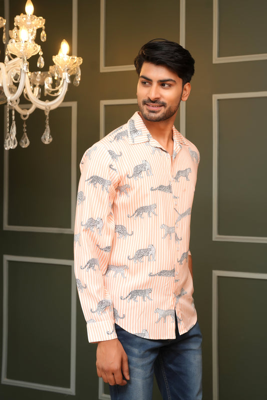 Full Sleeve Shirt for Men – Lightweight Tropical Cruise Style