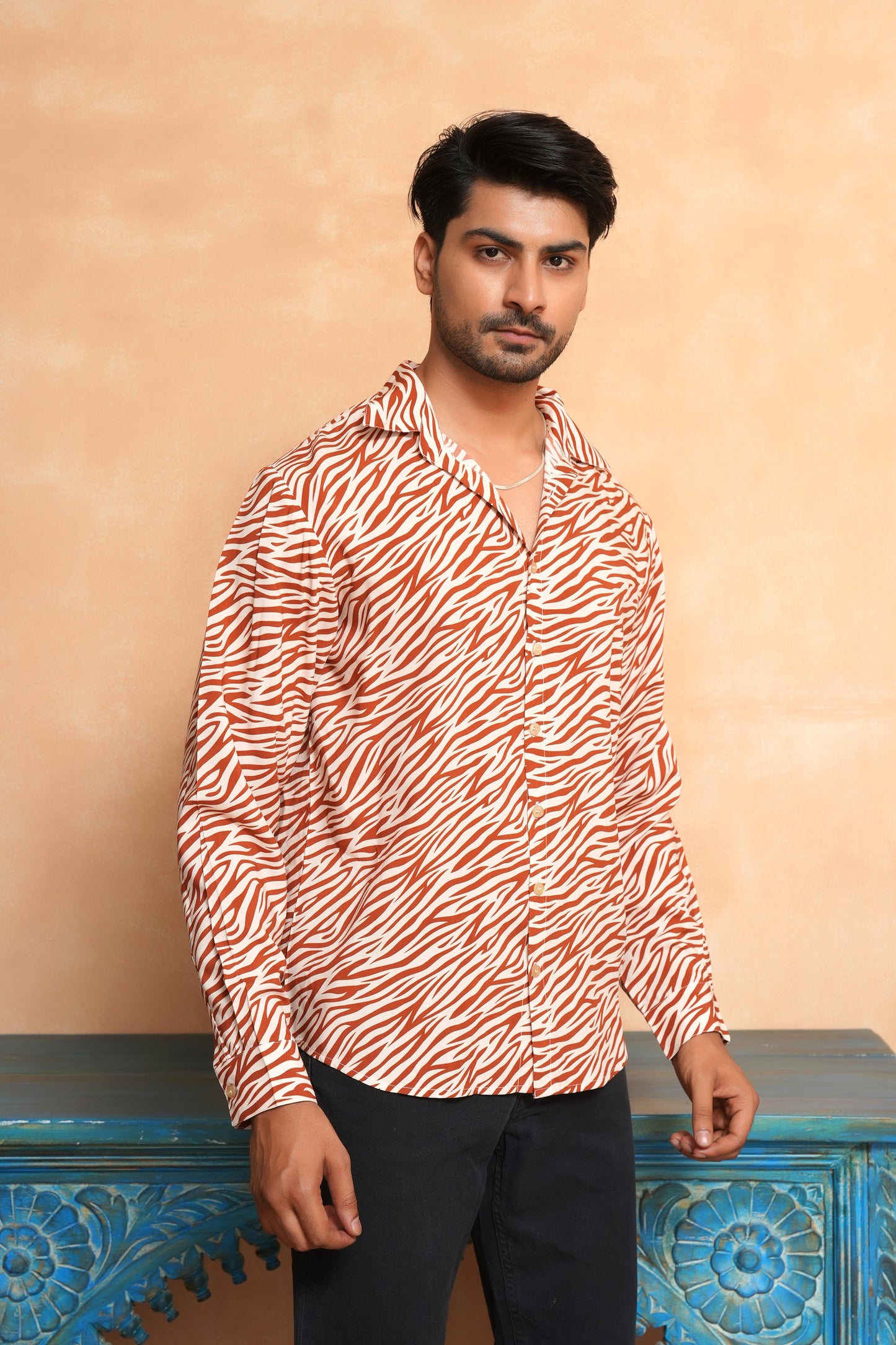 Full Sleeve Shirt for Men – Lightweight Tropical Cruise Style