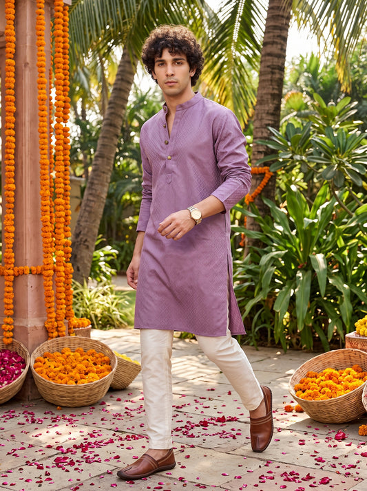 Men’s Cotton Kurta – Traditional Festive Wear