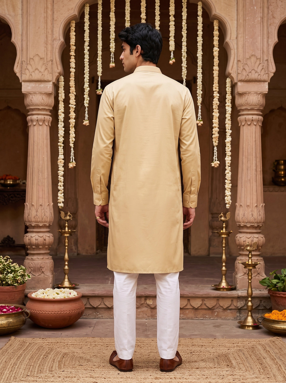 Men’s Cotton Kurta – Traditional Festive Wear