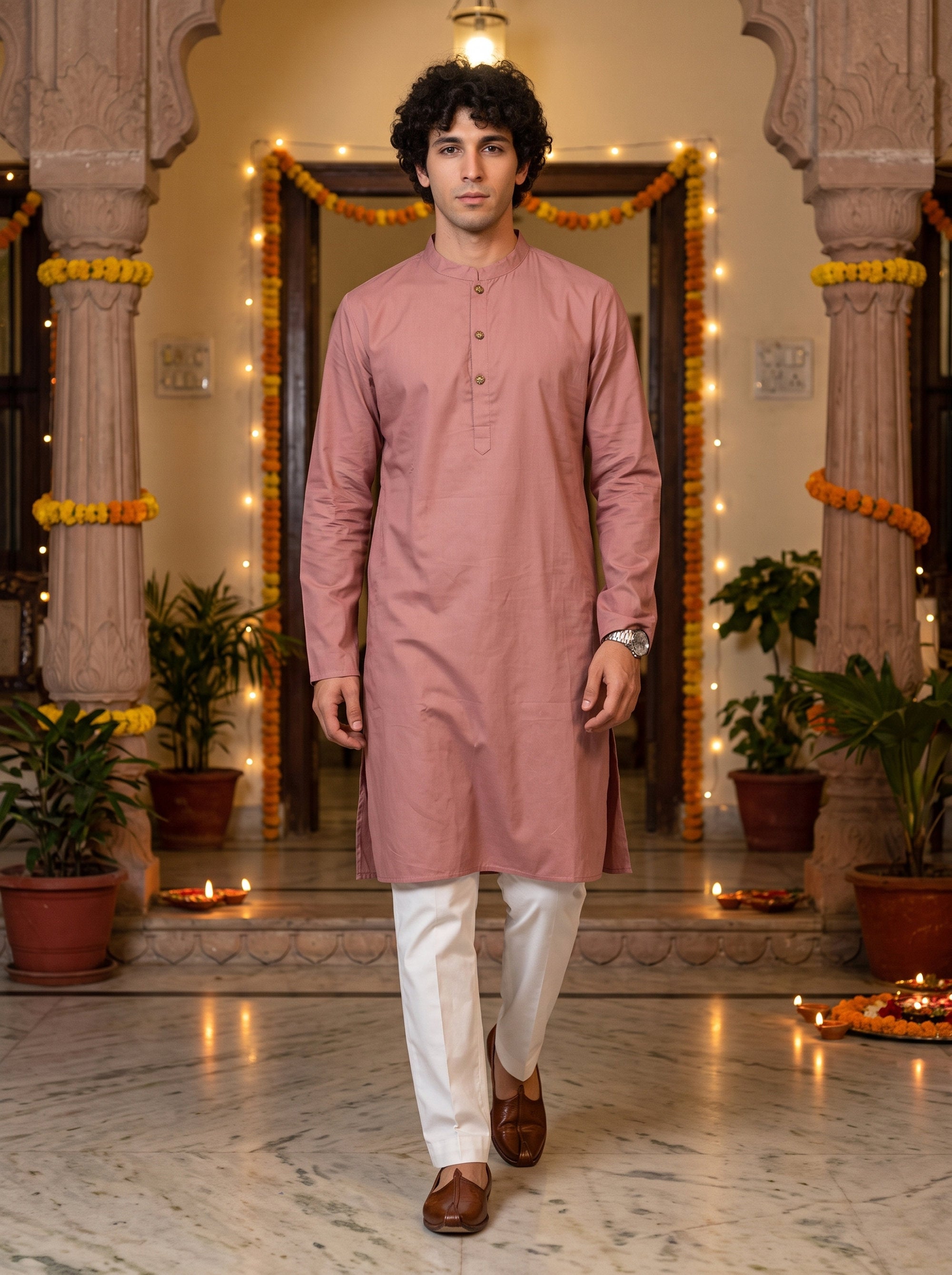 Men’s Cotton Kurta – Traditional & Festive Wear