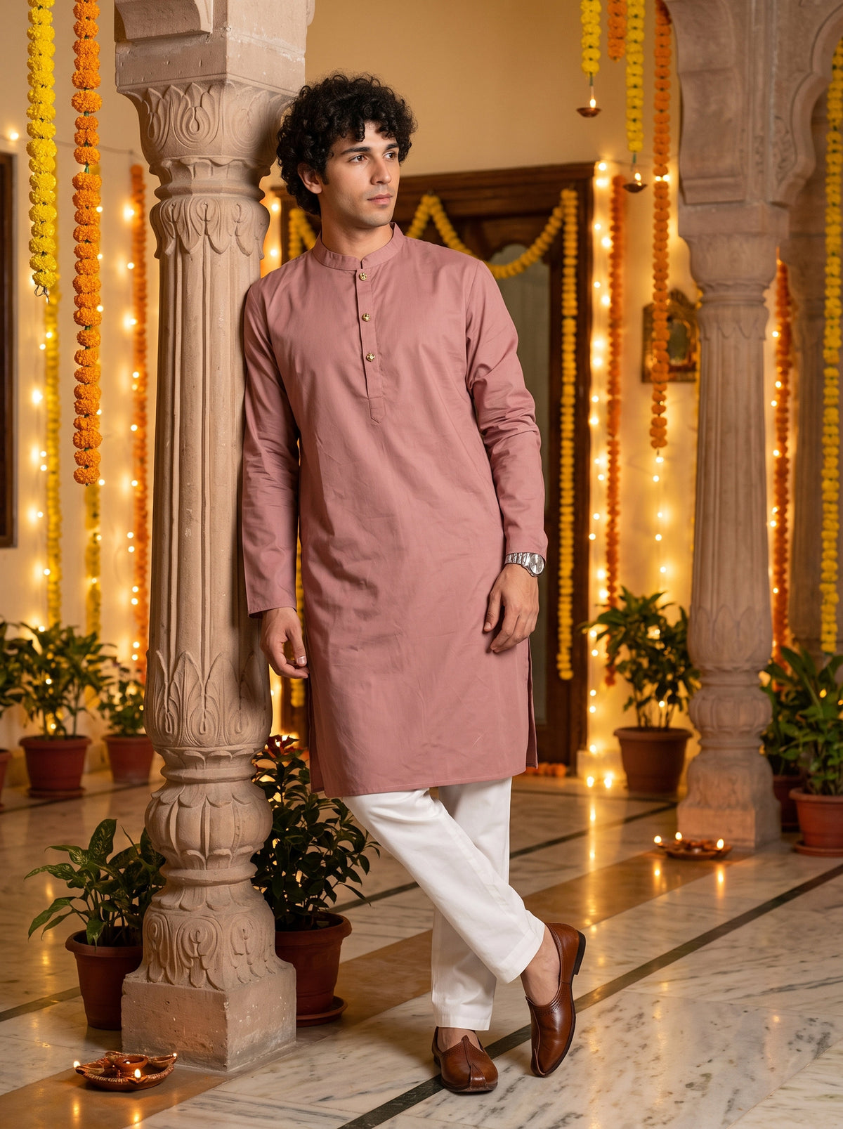 Men’s Cotton Kurta – Traditional & Festive Wear