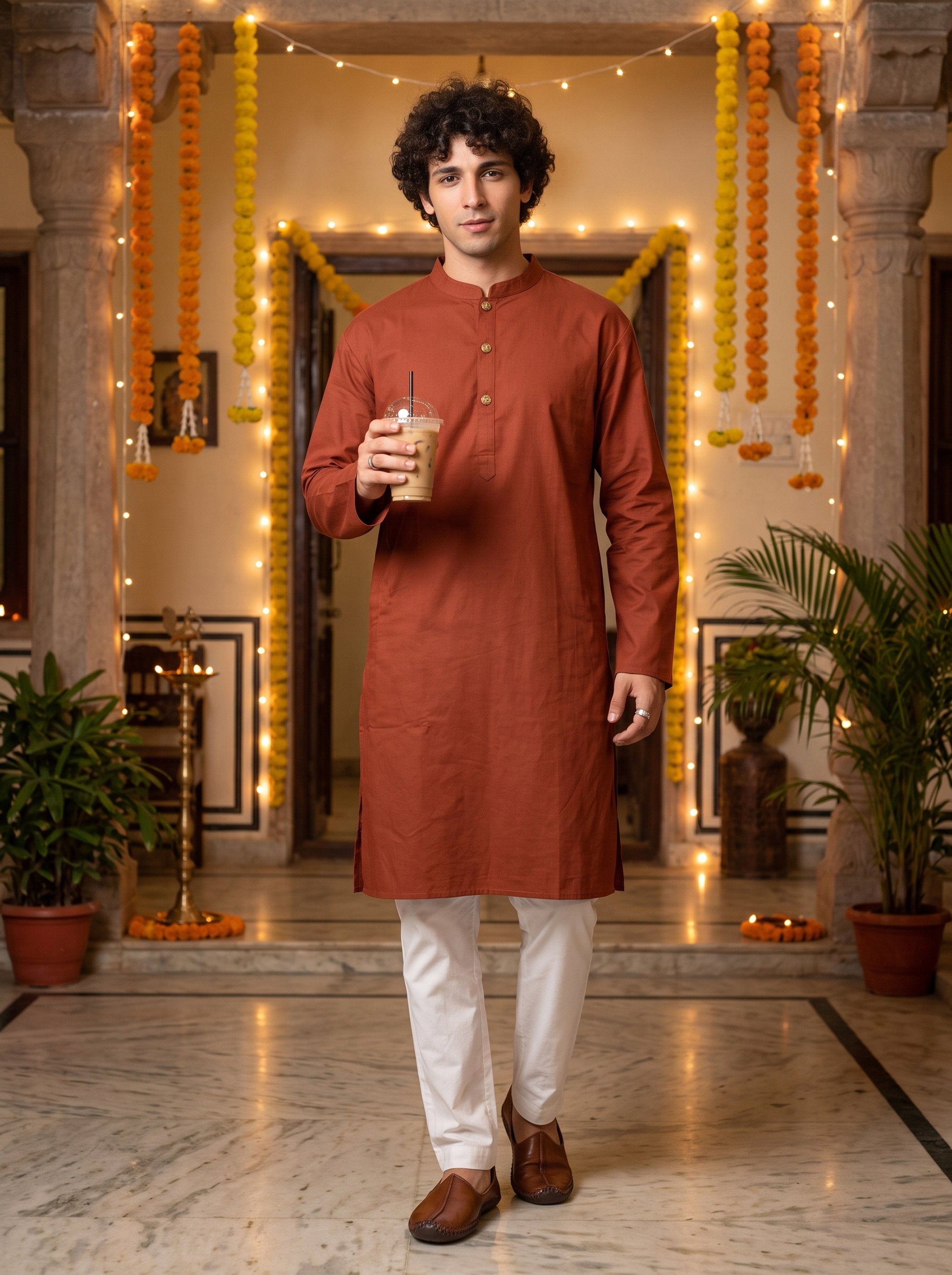 Men’s Cotton Kurta – Wedding & Celebration Wear