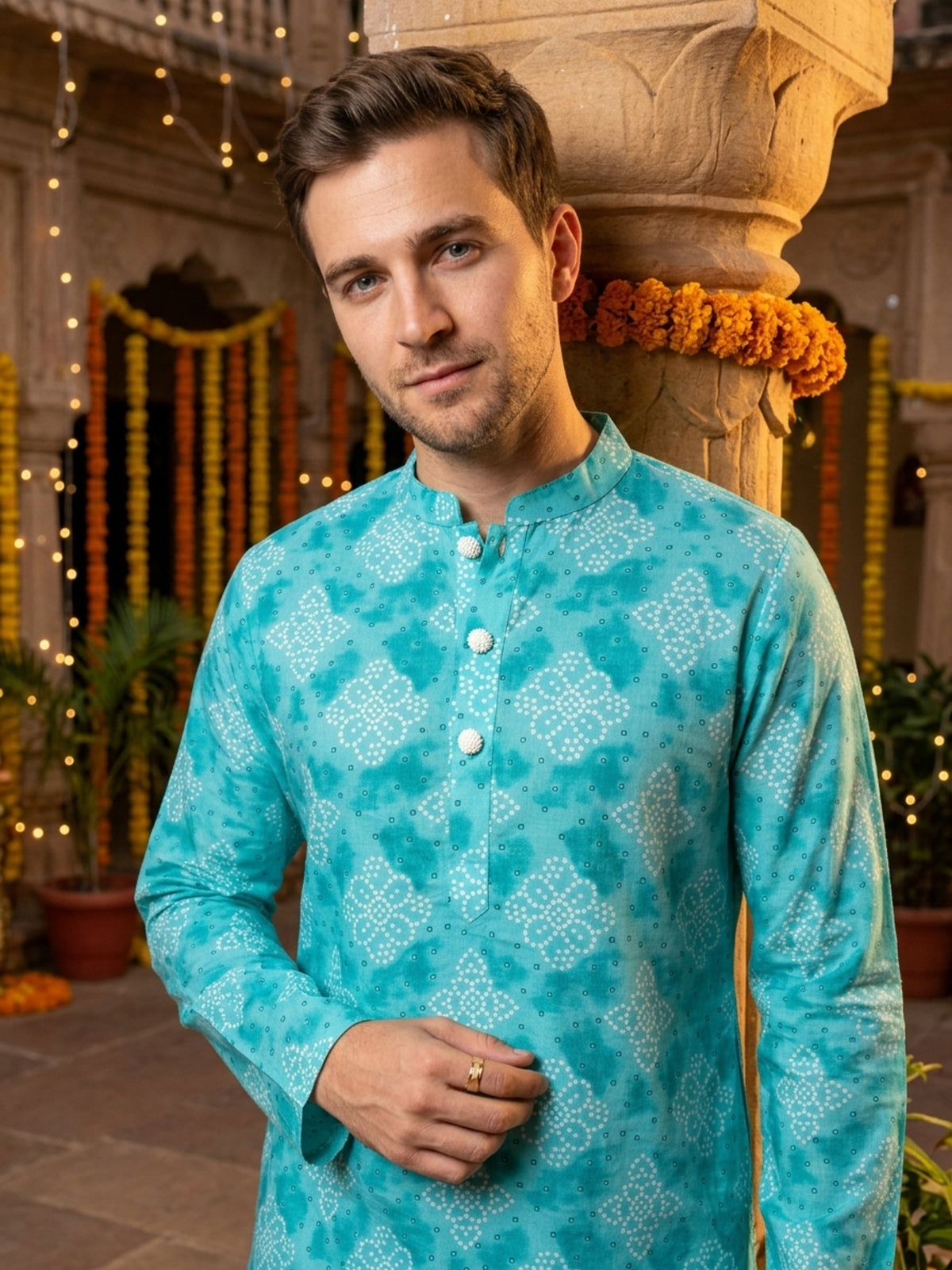 Men’s Cotton Kurta – Traditional Festive Wear