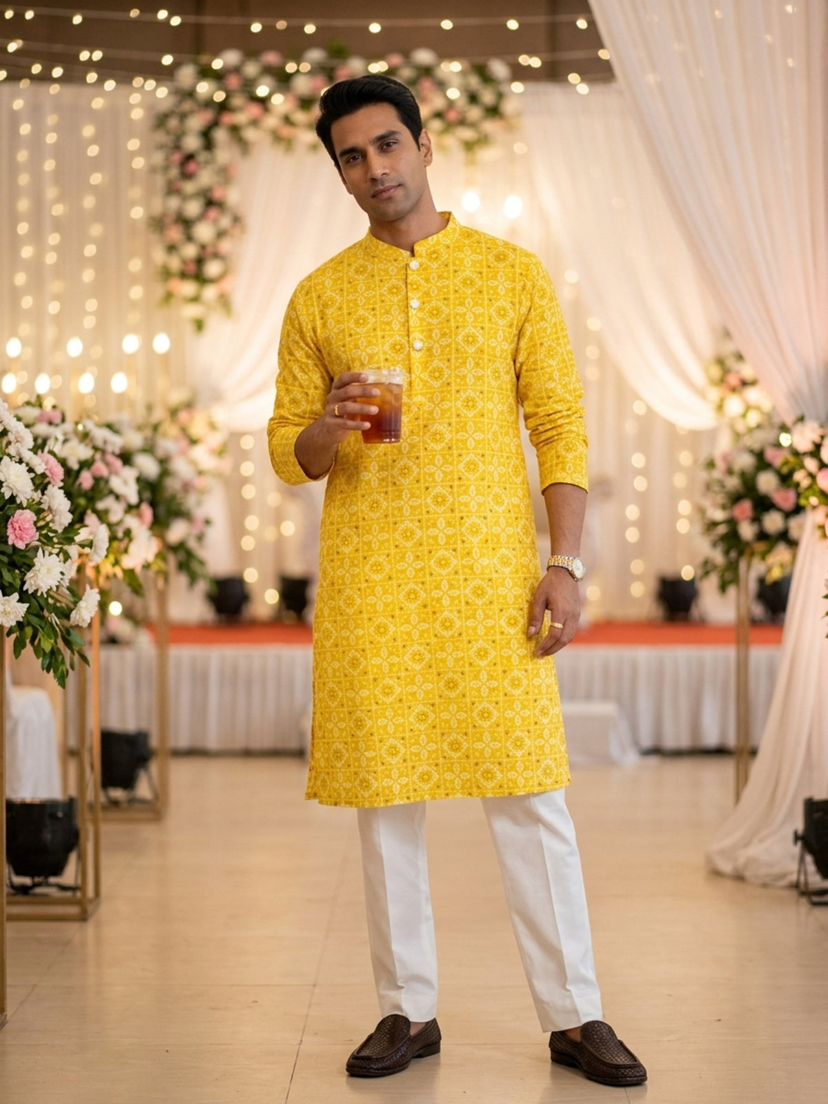 Men’s Cotton Kurta – Festive Ethnic Wear