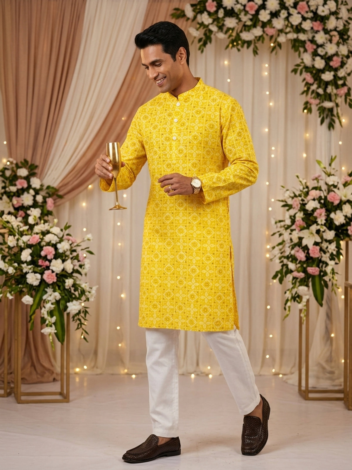 Men’s Cotton Kurta – Festive Ethnic Wear