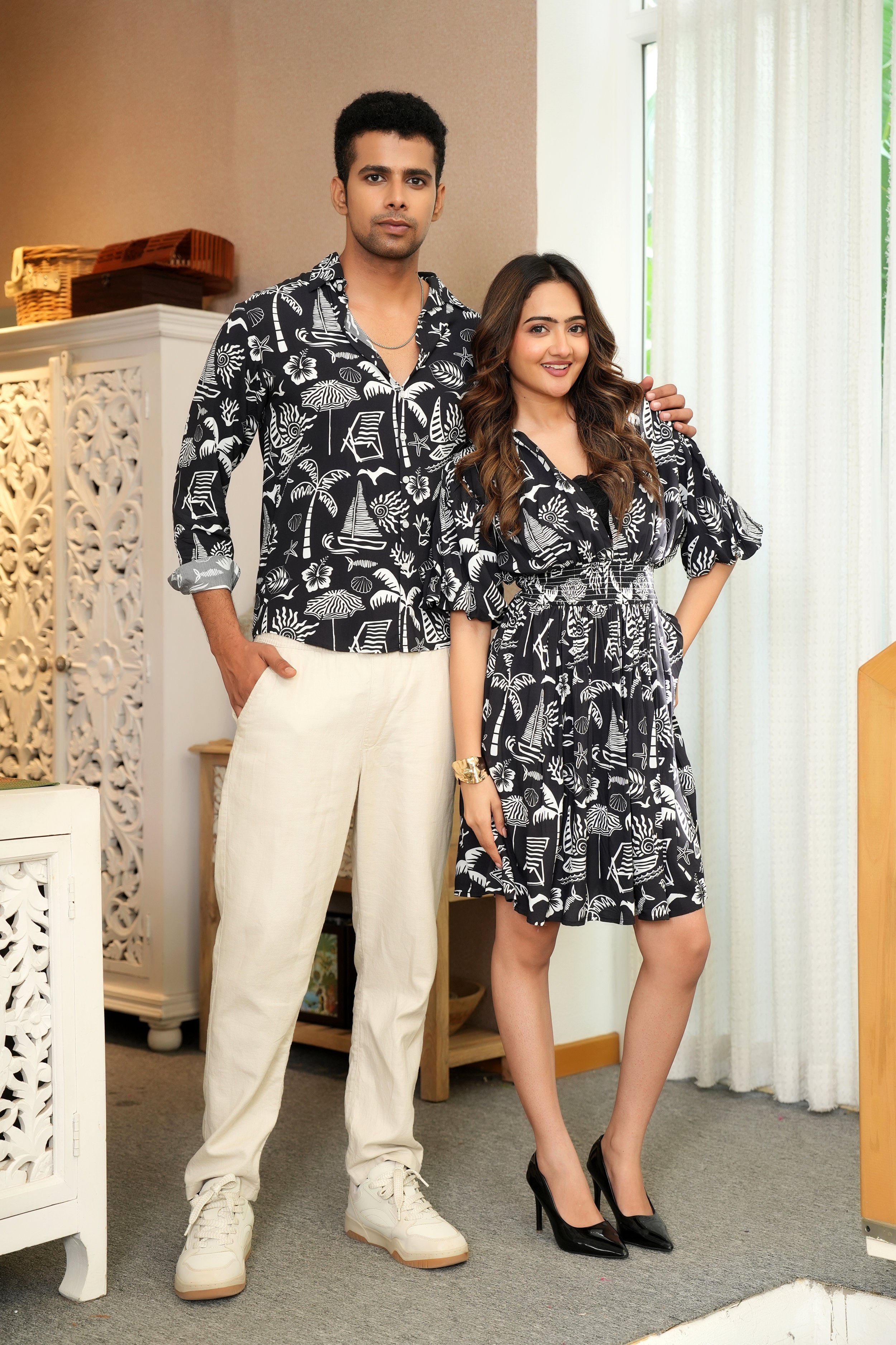His & Her Matching Resort Outfits – Perfect for Long Weekend Trips