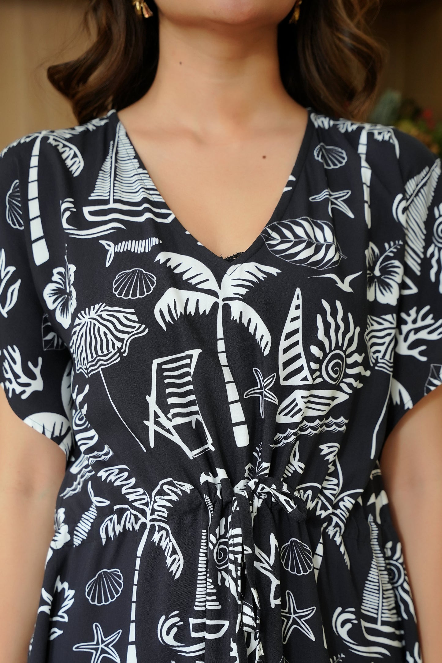 Women’s Kaftan Dress – Elegant Beachwear for Dinner Nights