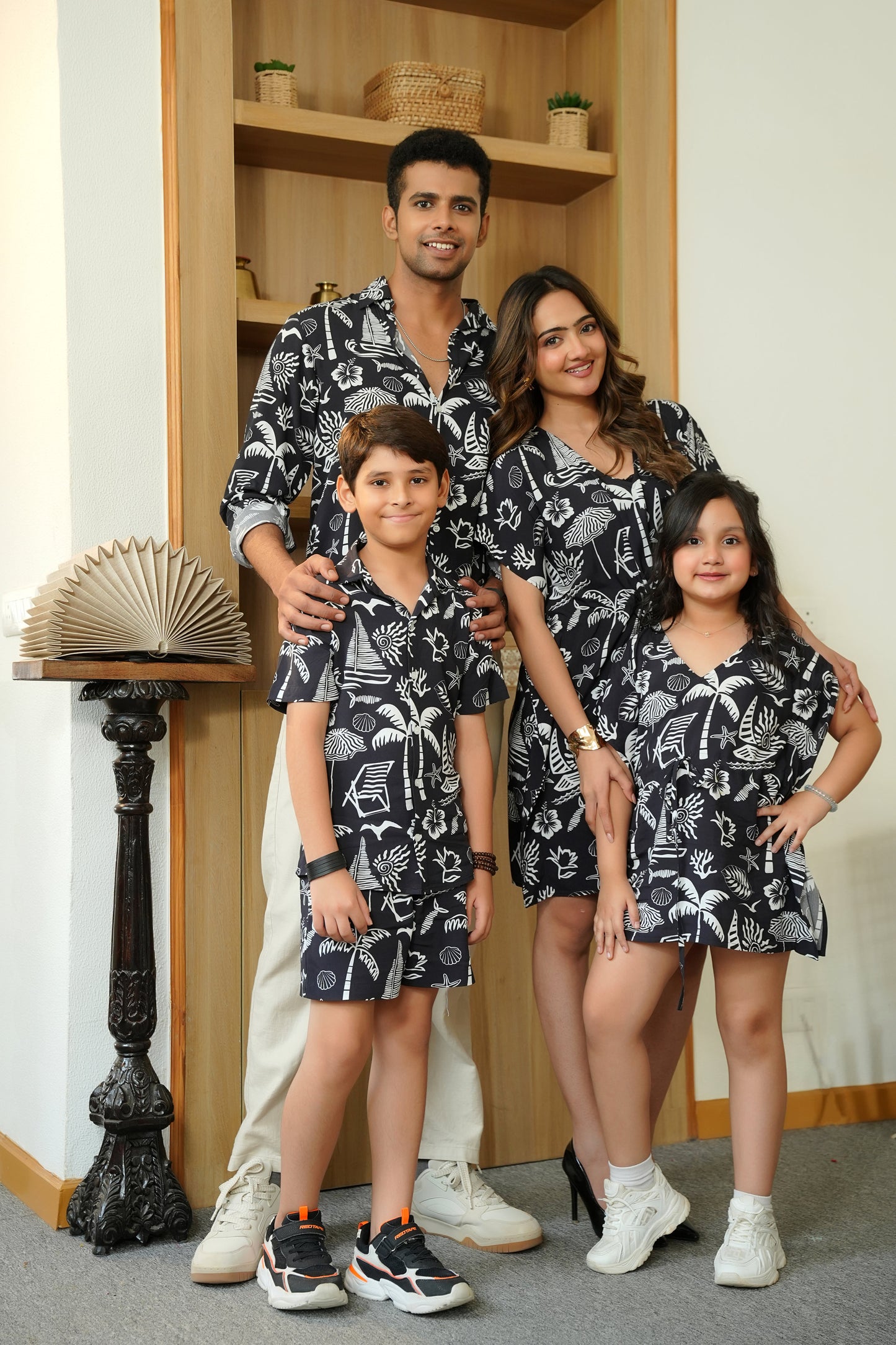 Family Matching Outfit Set – Vacation Co-Ords for Parents & Kids