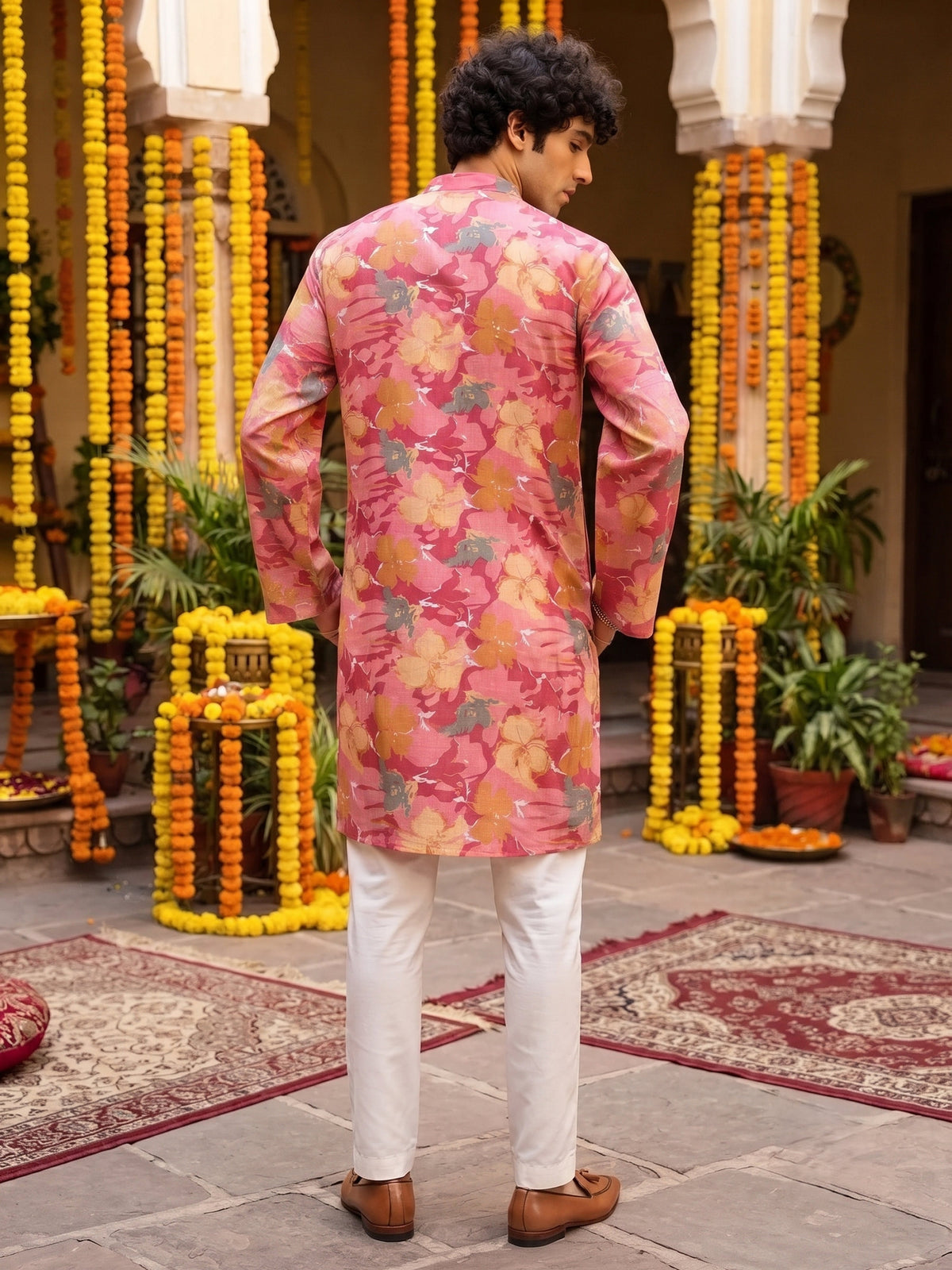 Men’s Cotton Kurta – Ethnic Festive Wear