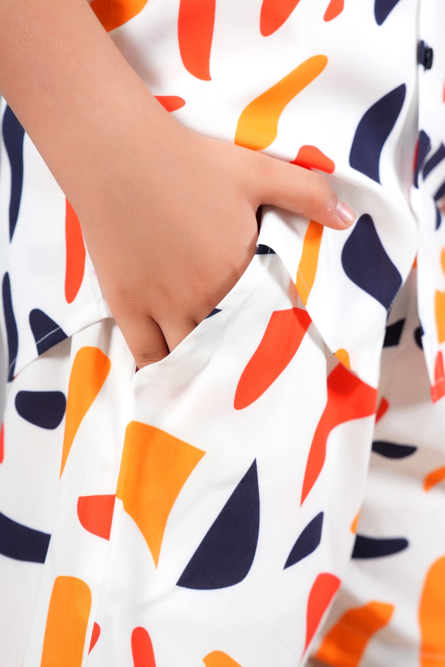 Boys' Tropical Viscose Co-Ord Set – Matching Summer Resort Outfit