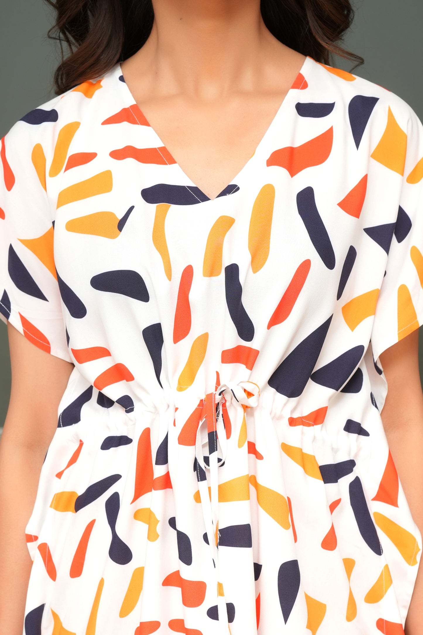 Women's Kaftan Dress – Elegant Viscose Resort Wear for Summer Getaways
