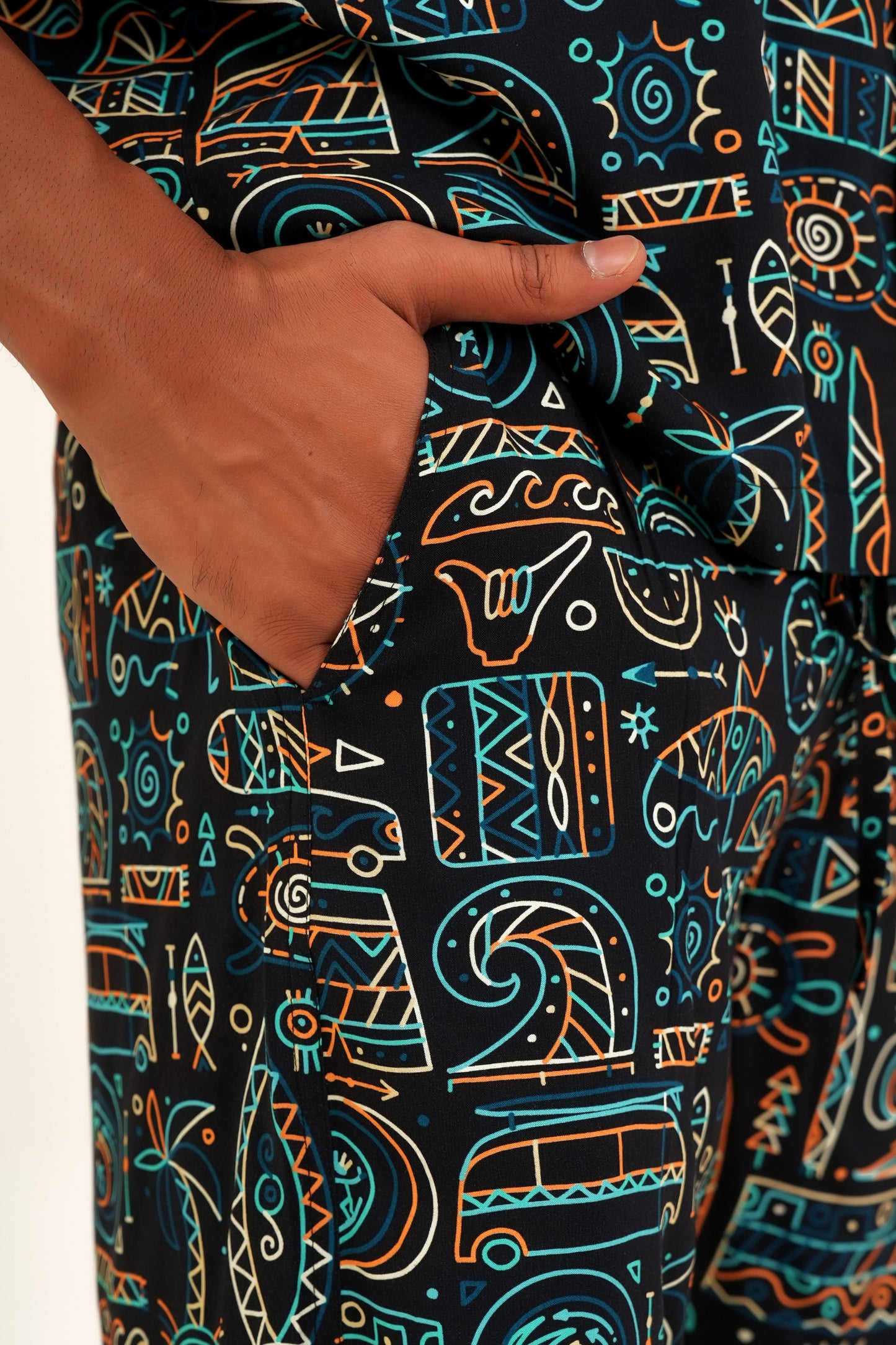 Men’s Printed Shorts – Relaxed Funky Bottomwear