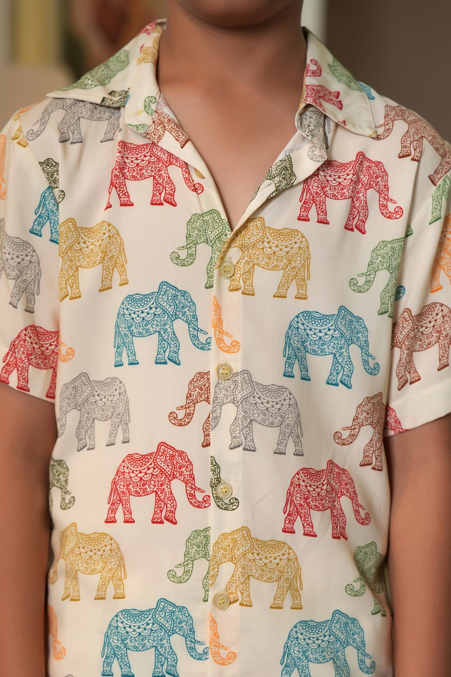 Boys Tropical Beach Co Ord Set – Shirt and Shorts Outfit for Vacation Pool Party Birthday and Resort Holiday