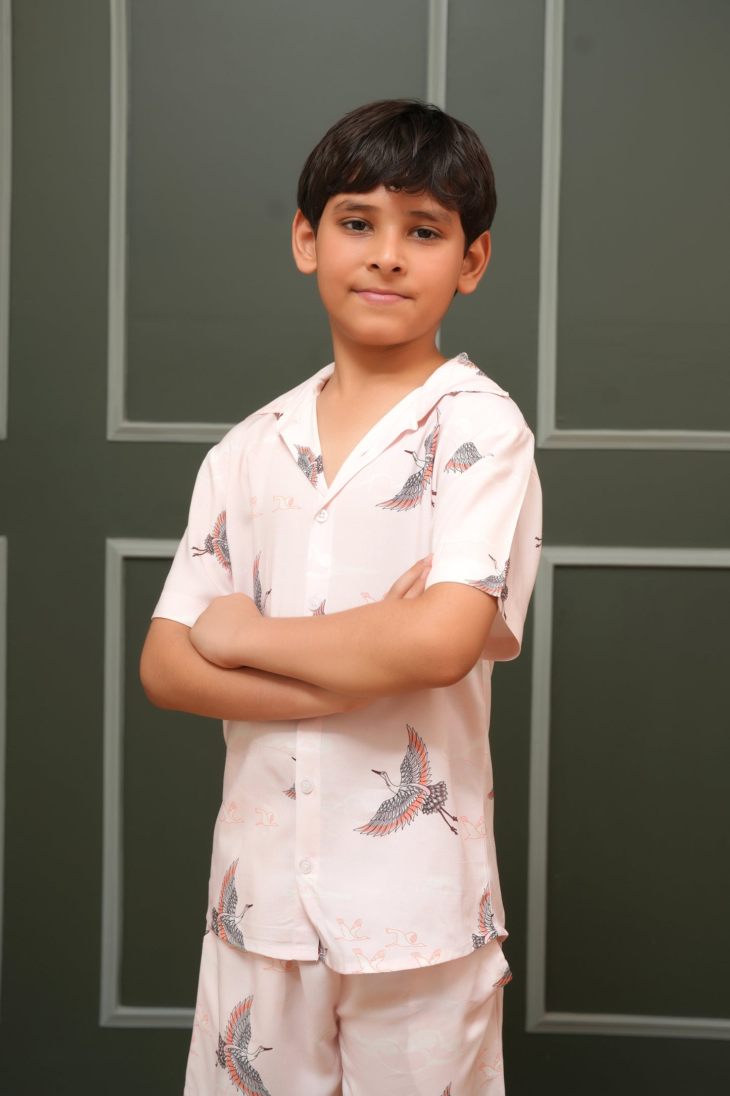 Boys' Tropical Co-Ord Set – Lightweight Summer Outfit