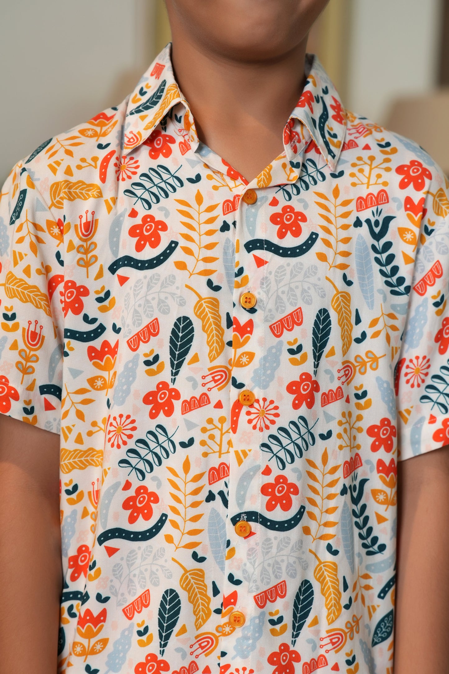 Boys Beach Co Ord Set – Tropical Shirt and Shorts Outfit for Vacation Pool Party Birthday and Resort Holiday