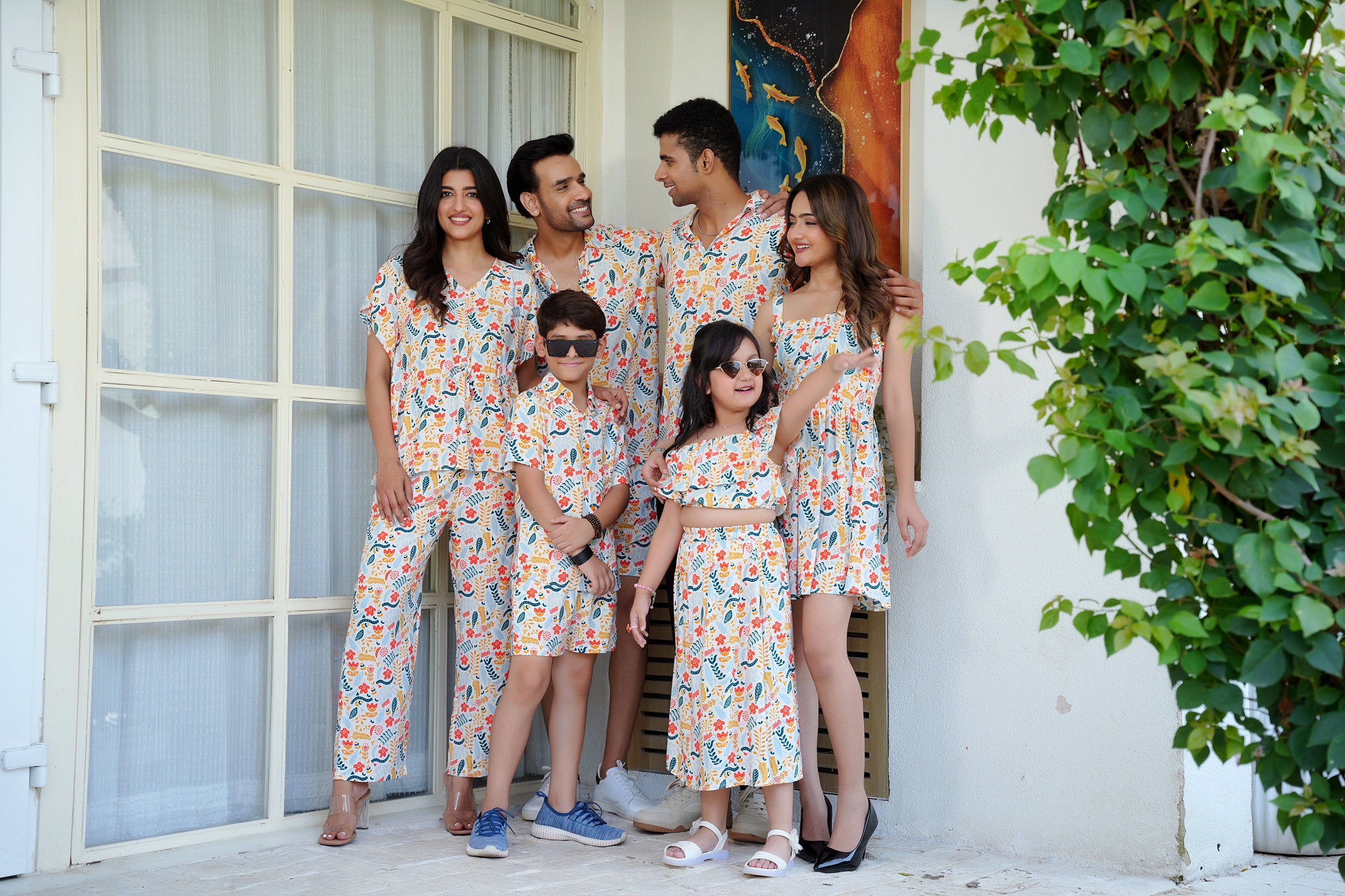 Group Matching Beach Outfits – Friends Trip Reunion Pool Party and Resort Vacation Wear