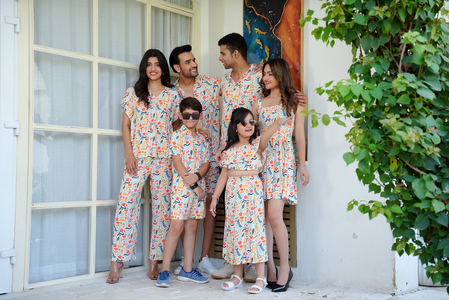 Group Matching Beach Outfits – Friends Trip Reunion Pool Party and Resort Vacation Wear