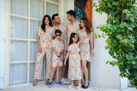 Group Matching Beach Outfits – Friends Trip Reunion Pool Party and Resort Vacation Wear