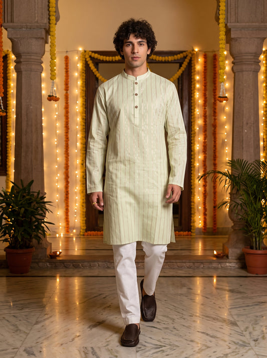 Men’s Cotton Kurta – Diwali & Celebration Wear