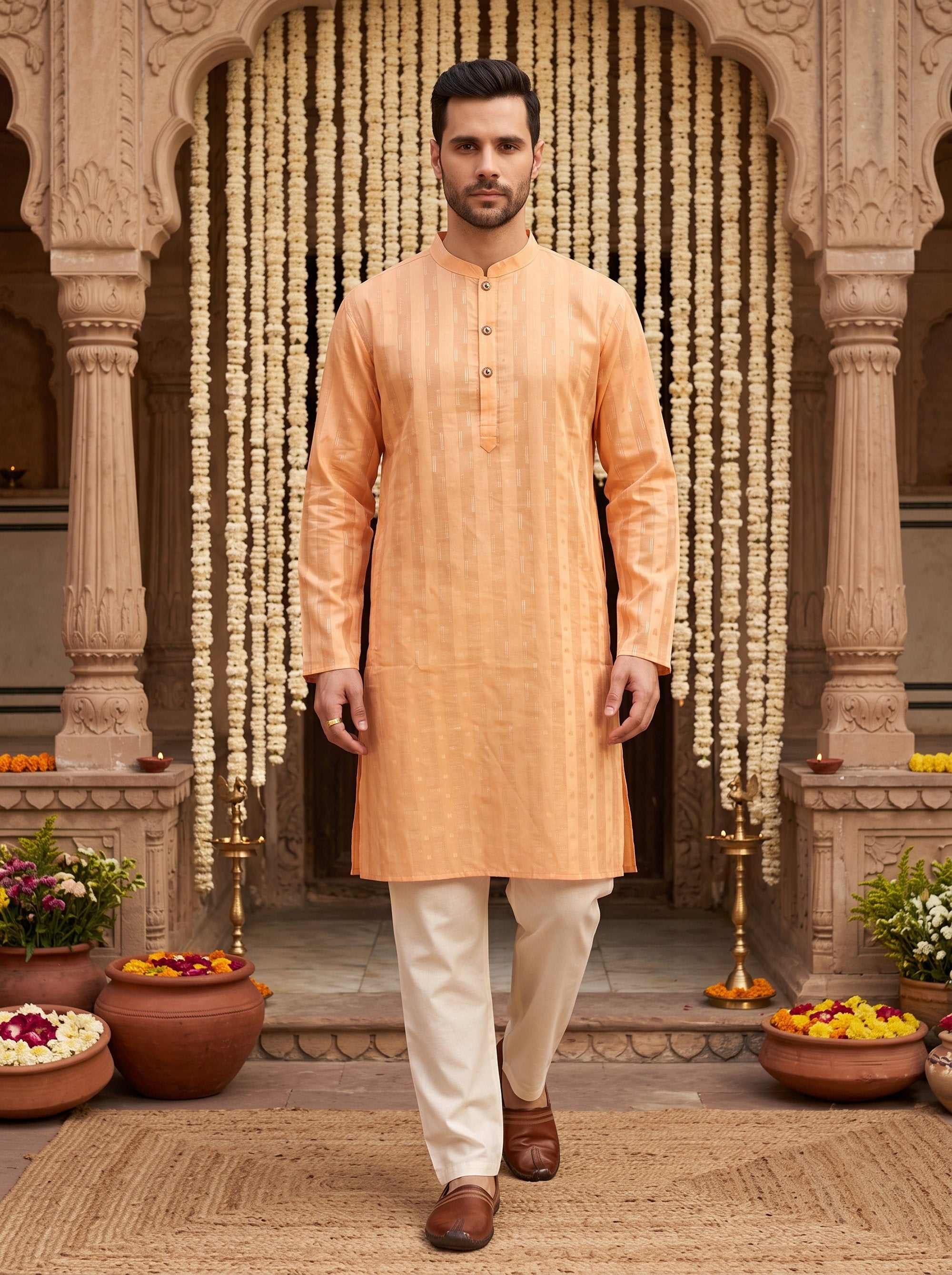 Men’s Ethnic Kurta – Traditional Festival Wear